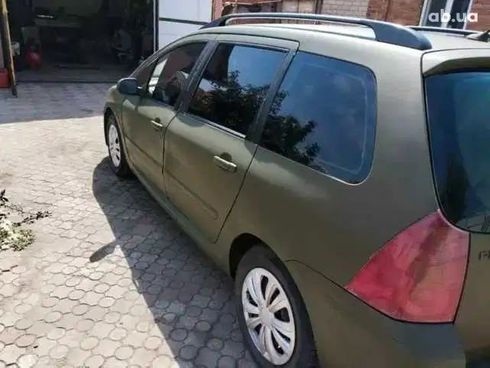 Peugeot 307 2007 зеленый - фото 4