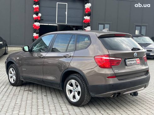 BMW X3 2010 коричневый - фото 7