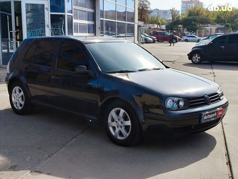 Volkswagen Golf 2001 черный - фото 10