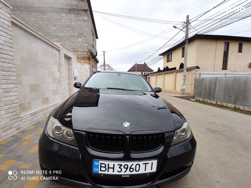 BMW 3 серия 2007 черный - фото 6
