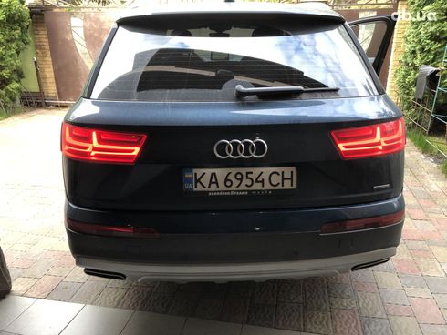 Audi Q7 2018 синий - фото 7