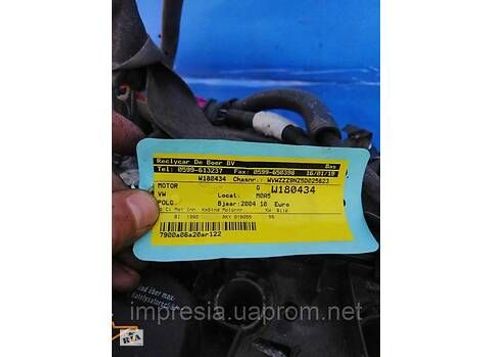 двигатель в сборе для Volkswagen Polo - купить на Автобазаре - фото 2