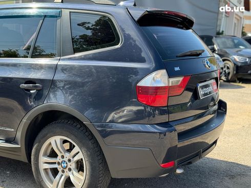 BMW X3 2008 синий - фото 9