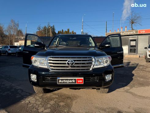 Toyota land cruiser 200 2015 черный - фото 22