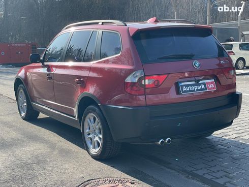 BMW X3 2005 красный - фото 7