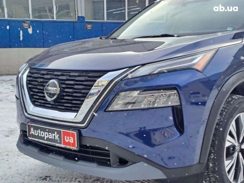 Nissan Rogue 2021 синий - фото 25