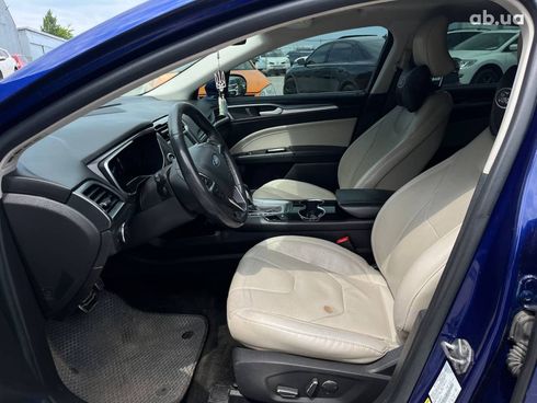 Ford Fusion 2015 синий - фото 6