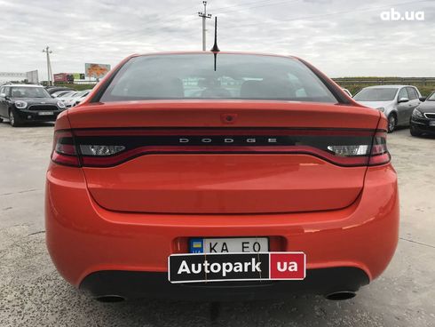 Dodge Dart 2015 оранжевый - фото 2
