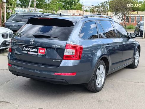 Skoda Octavia 2015 серый - фото 11