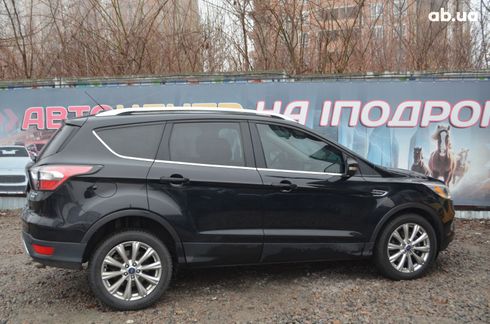 Ford Escape 2016 черный - фото 5