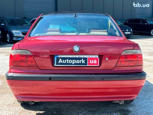 BMW 7 серия 1994 красный - фото 9
