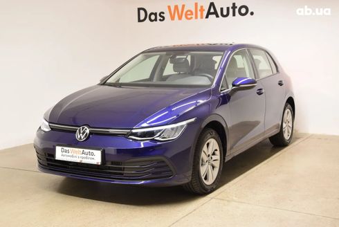 Volkswagen Golf 2021 синий - фото 1