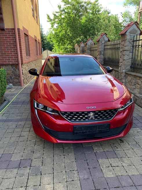 Peugeot 508 2019 красный - фото 16