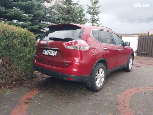 Nissan Rogue 2014 красный - фото 15