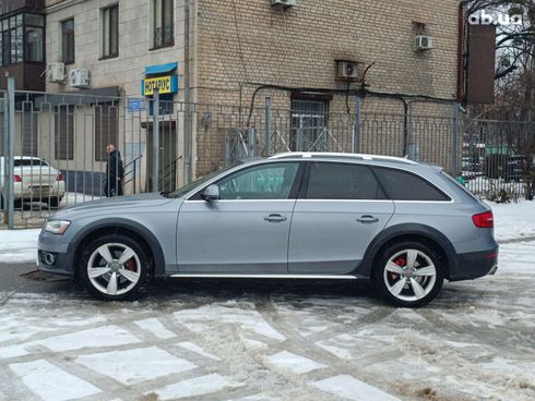 Audi a4 allroad 2015 серый - фото 4