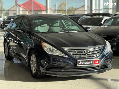 Hyundai Sonata 2014 черный - фото 3