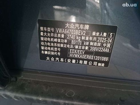 Volkswagen ID. Unyx 2025 - фото 2