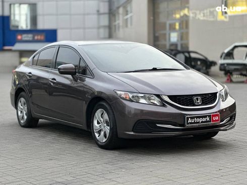 Honda Civic 2014 коричневый - фото 3