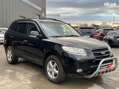 Hyundai Santa Fe 2008 черный - фото 2