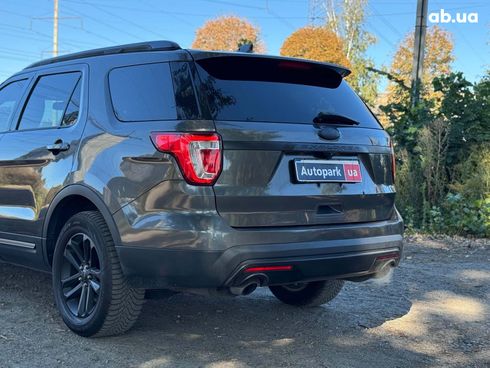 Ford Explorer 2017 серый - фото 8