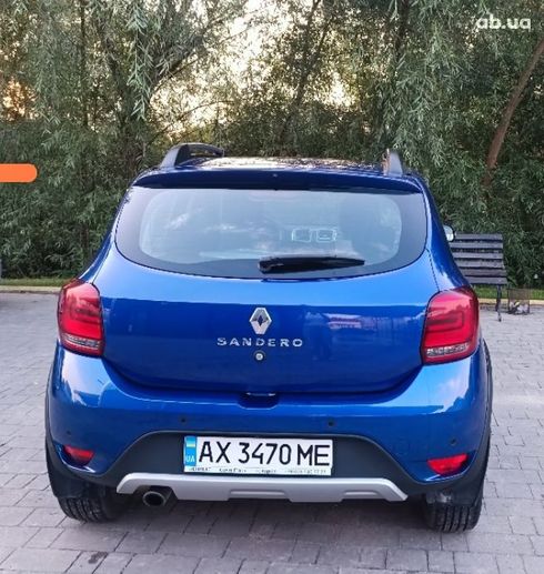 Renault Sandero Stepway 2021 синий - фото 2