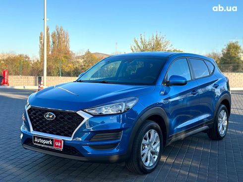 Hyundai Tucson 2019 синий - фото 4