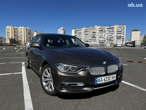 BMW 3 серия 2014 коричневый - фото 3