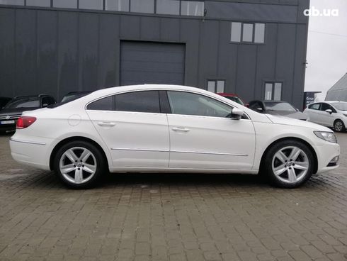 Volkswagen Passat CC 2013 белый - фото 4