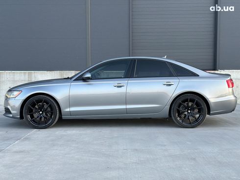 Audi A6 2014 серый - фото 5