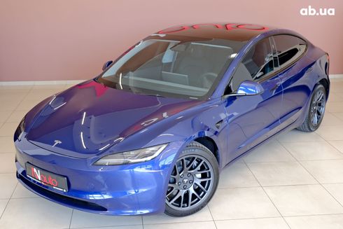 Tesla Model 3 2022 синий - фото 2
