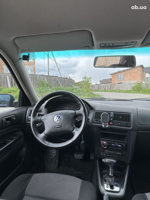Volkswagen Golf 2001 черный - фото 4