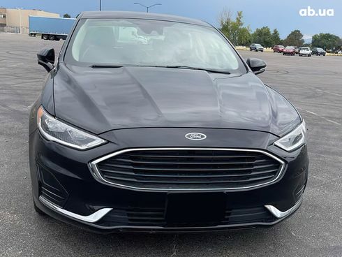 Ford Fusion 2019 черный - фото 2