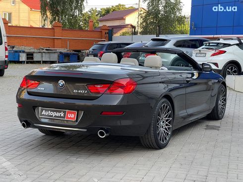 BMW 6 серия 2015 черный - фото 17