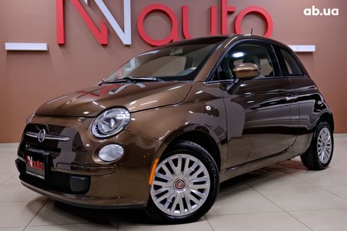 Fiat 500 2013 бронзовый - фото 2