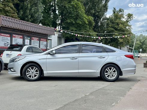 Hyundai Sonata 2015 серый - фото 2