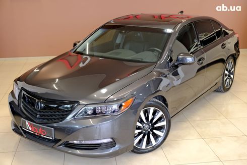 Acura RLX 2016 серый - фото 2