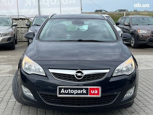 Opel Astra 2011 черный - фото 44