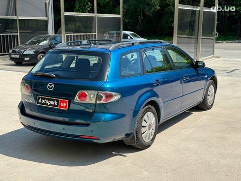 Mazda 6 2007 синий - фото 5