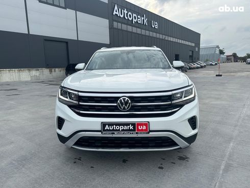 Volkswagen Atlas 2020 белый - фото 2