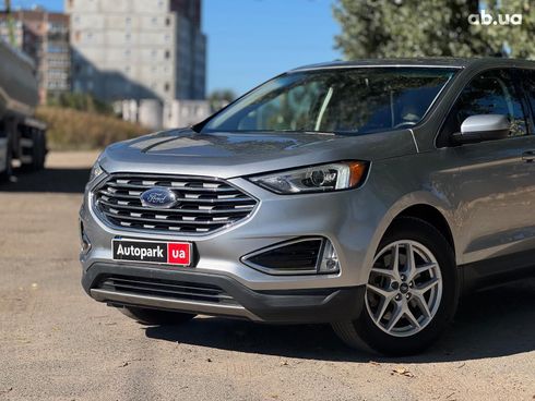 Ford Edge 2021 серый - фото 2
