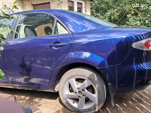 Mazda 6 2005 синий - фото 9