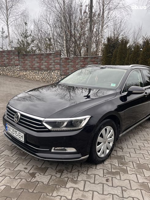 Volkswagen Passat 2015 черный - фото 2