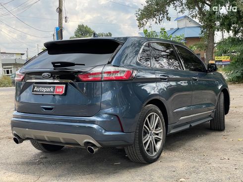 Ford Edge 2019 синий - фото 25