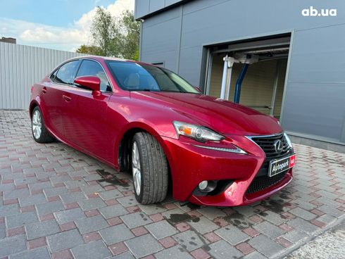 Lexus is 250 2013 красный - фото 8