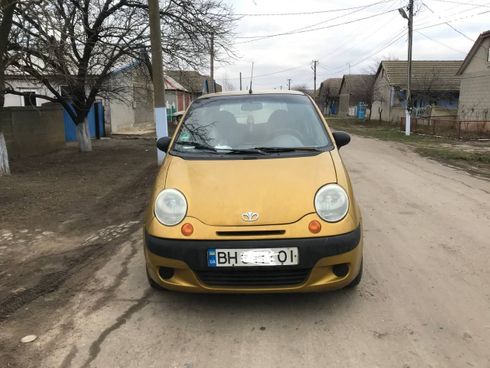 Daewoo Matiz 2003 желтый - фото 12