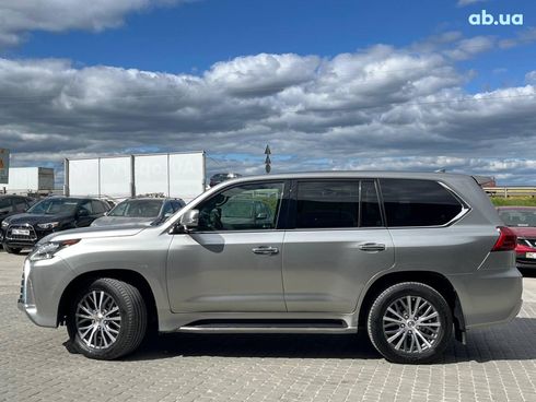 Lexus LX 2021 серый - фото 15