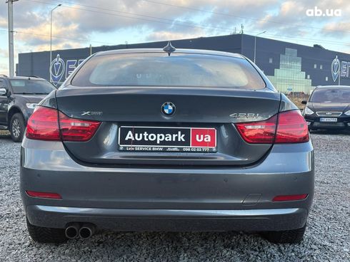 BMW 4 серия 2014 серый - фото 18