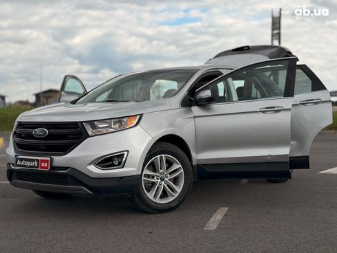 Ford Edge 2017 серый - фото 34