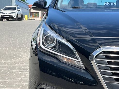 Hyundai Sonata 2015 черный - фото 3