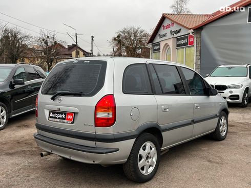 Opel Zafira 2004 серый - фото 7